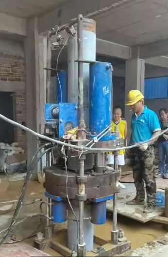 盐城阜宁县静压桩加固