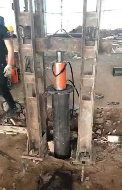 盐城阜宁县钢管桩加固