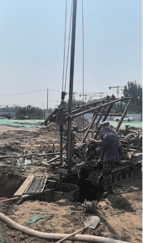 盐城阜宁县工地打井